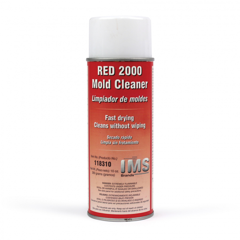 IMS Company - Mold Cleaner, Red 2000, Aerosol Spray Can, 16 Fl oz  (Nominal), 10 oz Net Wt, Sold Each, Normally Packed 12 Cans Per Case 118310 Mold  Cleaners