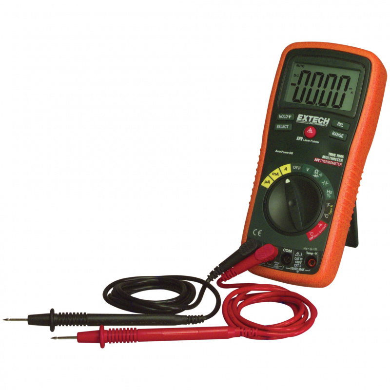 IMS Company - True Rms Multimeter with Infrared Thermometer. Extech ...