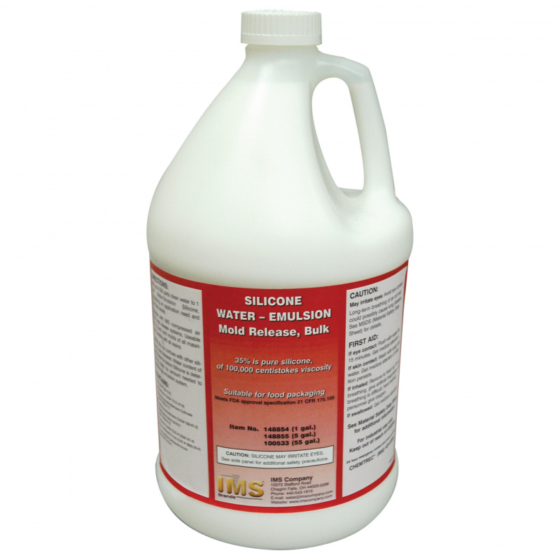 Ims Company Mold Release Silicone Water Emulsion Gallon