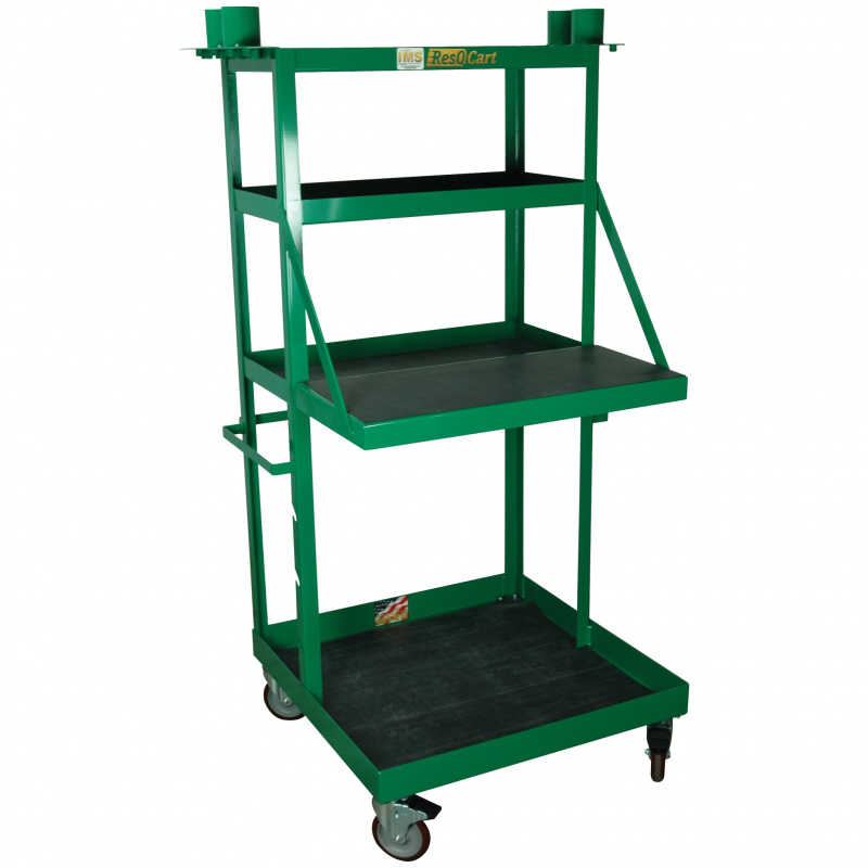 IMS Company Mold Maintenance And SetUp Cart. All Welded Steel