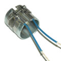 Heater Band, 1-3/4″ Inside Diameter x 2″ Wide, Mica, 240 Volt, 350 Watt, 12″ Flex Leads