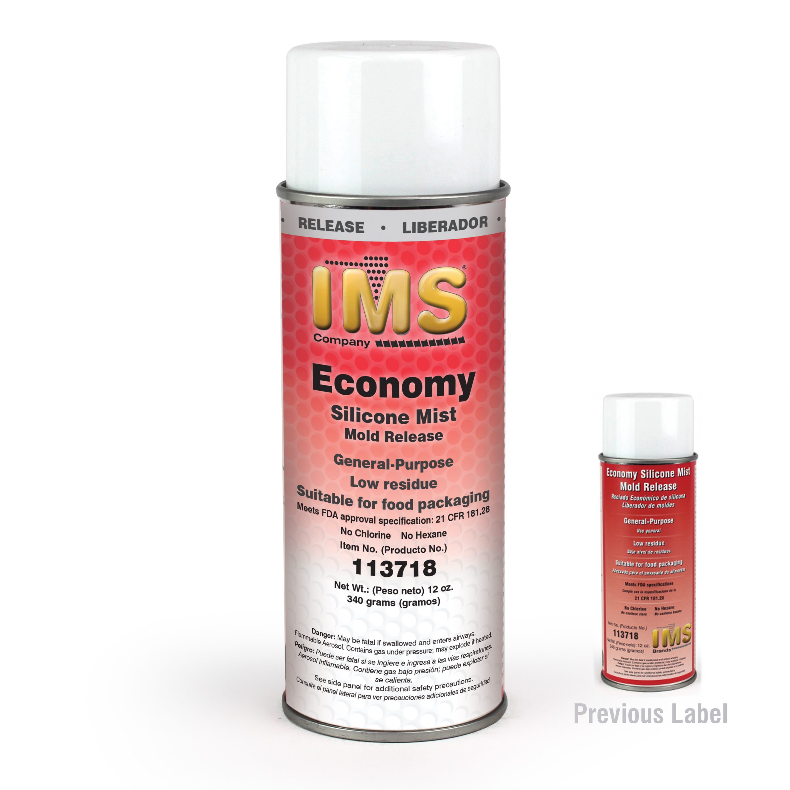 Mold Release, Silicone, Economy, Spray Can – IMS Company