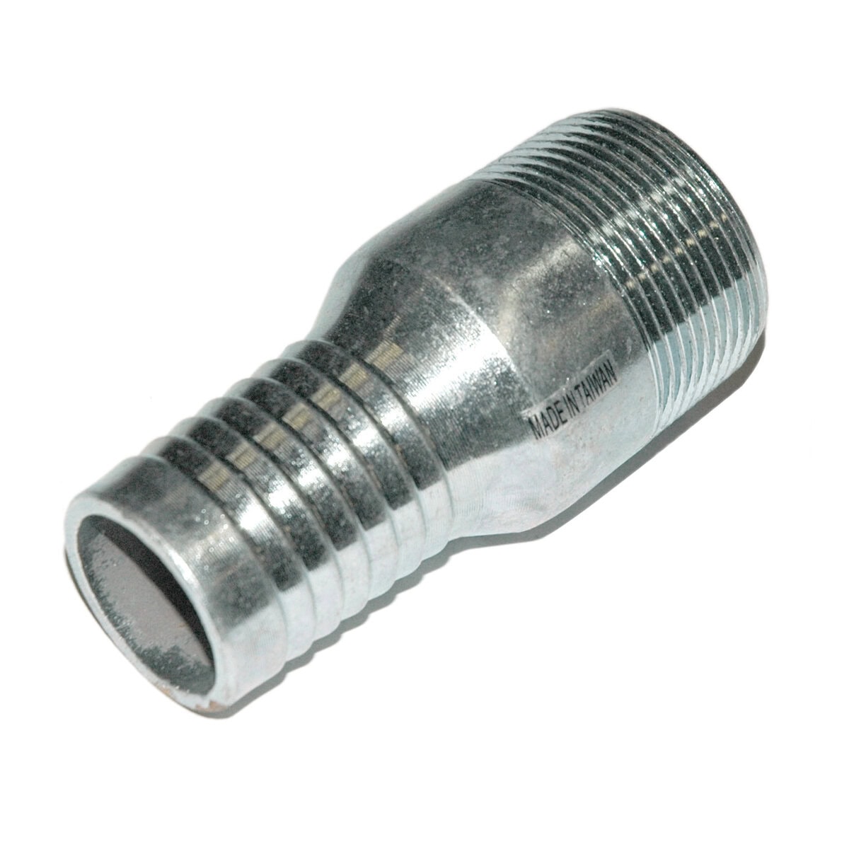 Hose Barb/Combo Nipple, 1-1/4" Inside Diameter Hose 1-1/4" Male NPT, Plated Steel - Image 1