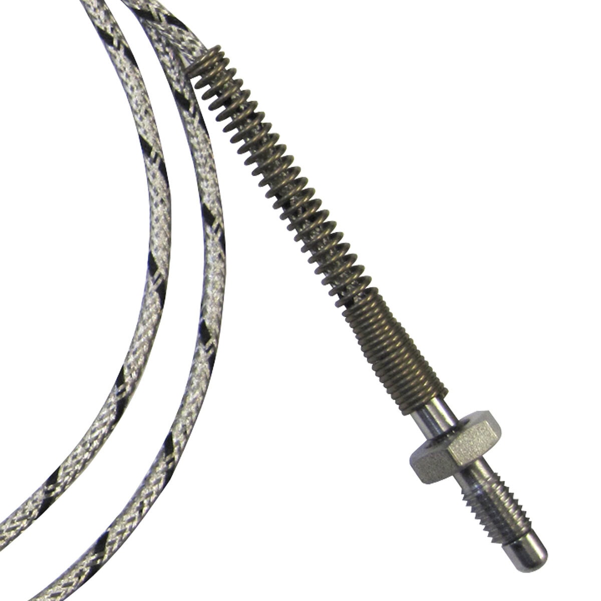 Thermocouple, Nozzle/Bolt Style, Type J, 1/4″-28 Thread, 3/16″ Tip